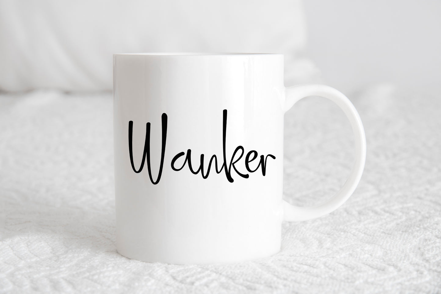 “W*nker” Funny Coffee Mug | Sarcastic Office Mug