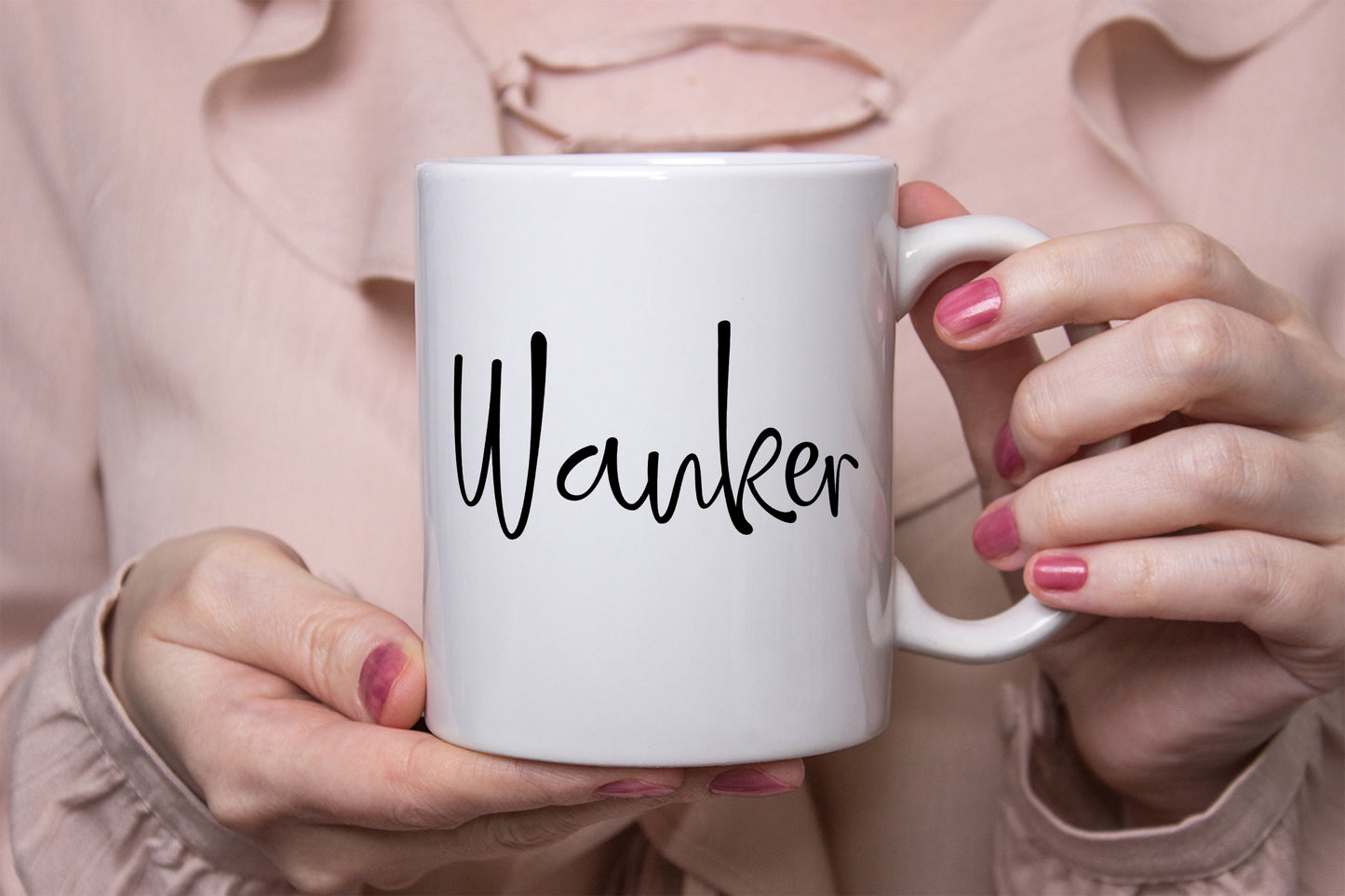 “W*nker” Funny Coffee Mug | Sarcastic Office Mug