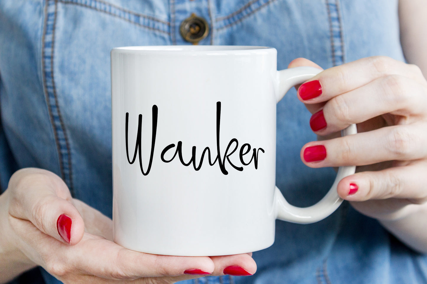 “W*nker” Funny Coffee Mug | Sarcastic Office Mug