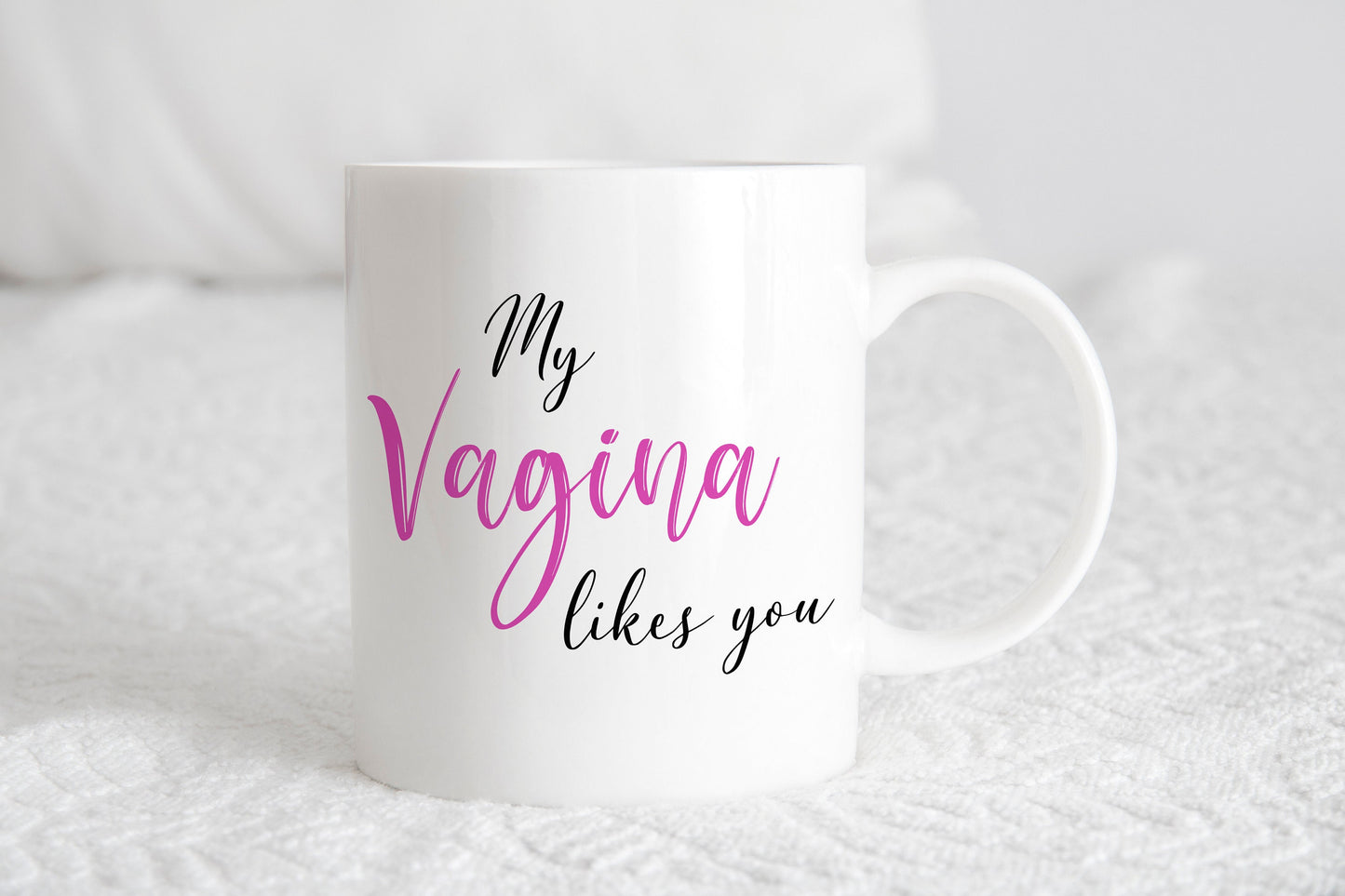 My vagina likes you mug