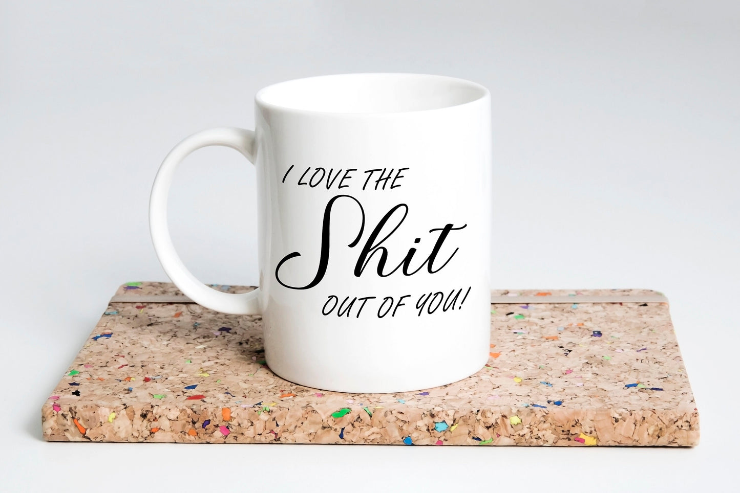 I love the shit out of you mug