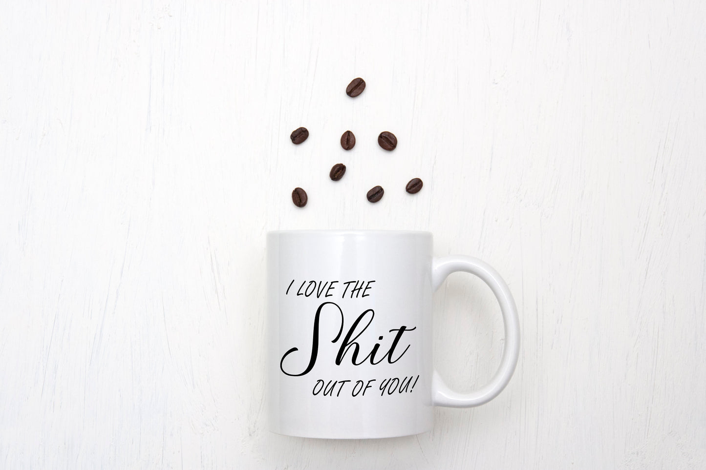 I love the shit out of you mug